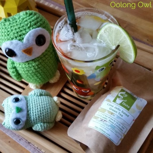 Lime Jello Salad Green Tea - 52 Teas - Oolong Owl Tea Review (4)
