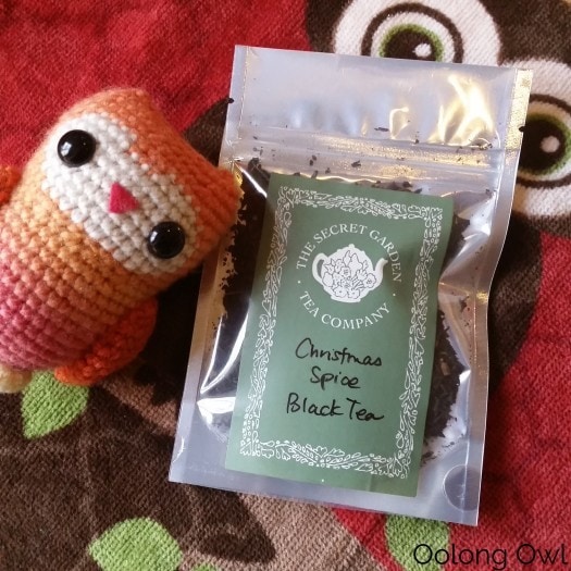 Christmas spice from secret garden tea - oolong owl tea review (1)