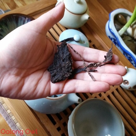 Crimson Lotus Tea 2014 Iron Forge shou puer - oolong owl (9)