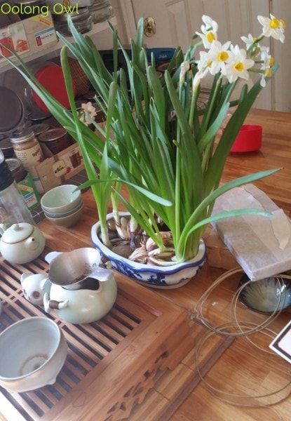 Sunday Tea hoots 13 - tea table flowers (5)
