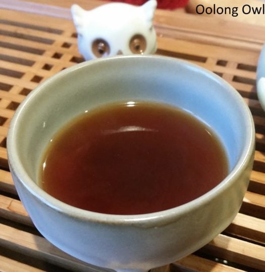 2015 bulang ripe puer mini cake - bana tea company - oolong owl (7)